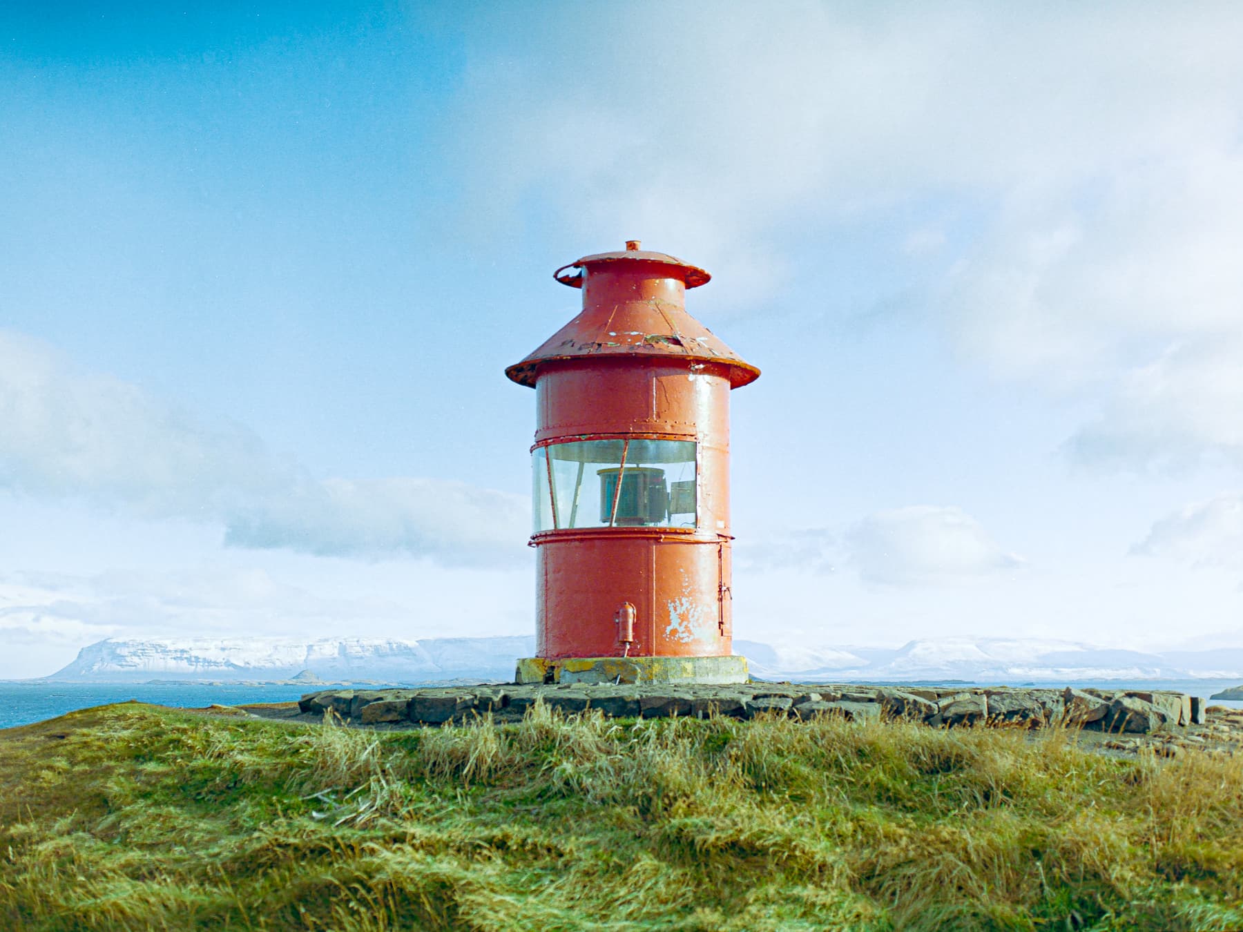 a lighthouse in Iceland